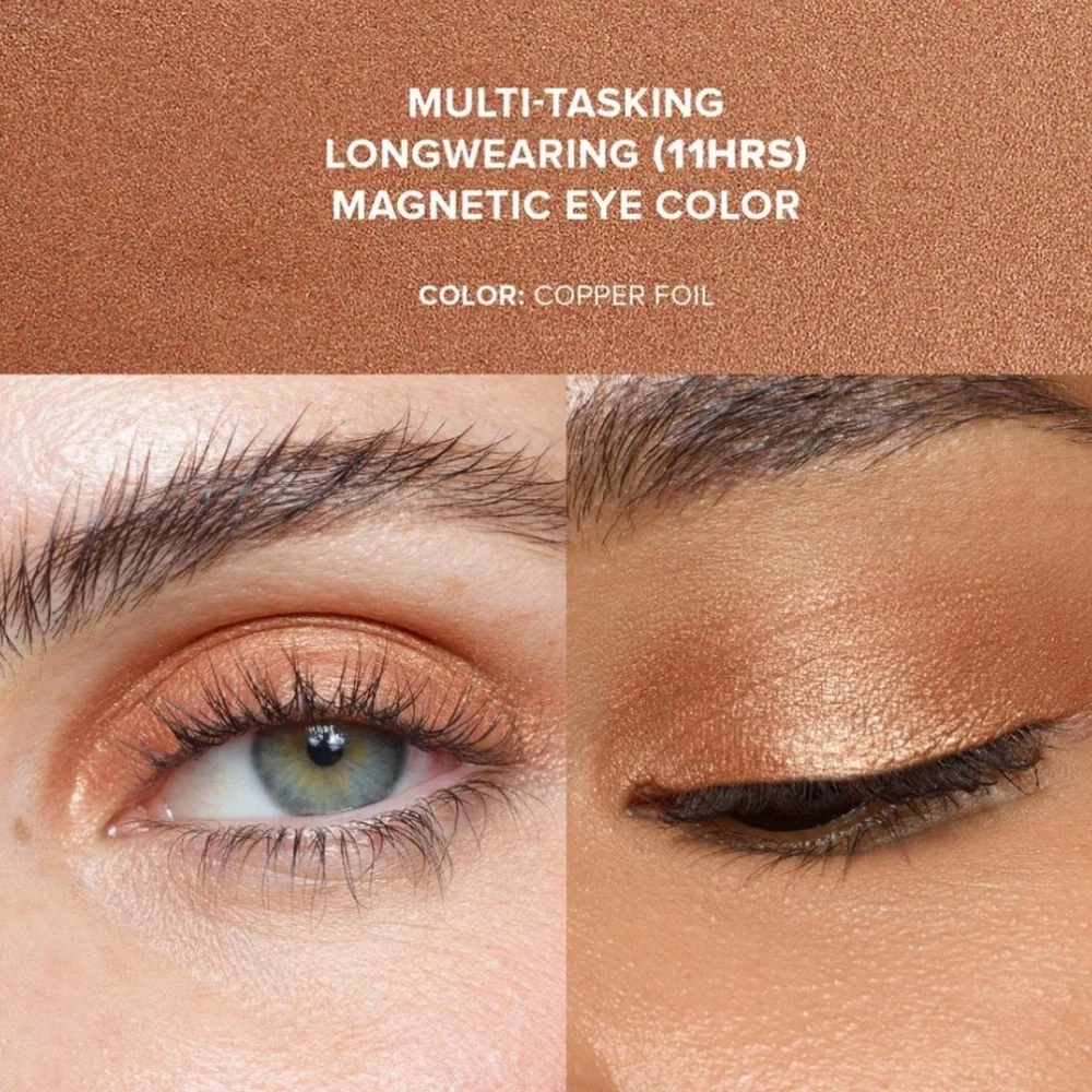 ✨ NUDESTIX Magnetic Luminous Eye Color - Copper Foil